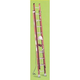 Werner 24 Fiberglass Extension Ladder D6224 2