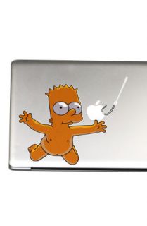 Yamamoto Industries Macbook HD Decal Bart