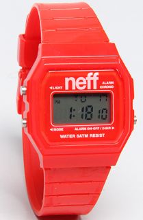NEFF The Flava Watch in Red Concrete Culture