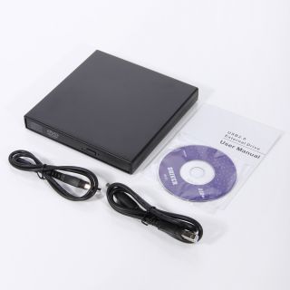 USB 2 0 External Combo CD RW Burner Drive CD±RW DVD ROM Laptop Slim