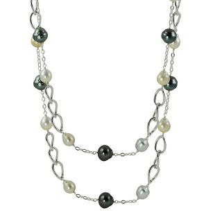 Imperial Pearls 8 10mm Cultured South Sea and Tahitian Pearl Sterling