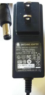  12 AC Adapter for Western Digital External Hard Drives 12V 2A