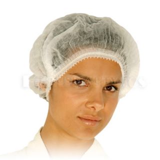 Disposable Facial Bouffant Cap Hair Cover 100 Ct AH1050