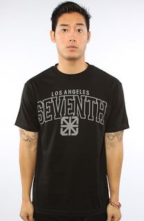 7th Letter The Seventh LA Tee in Black