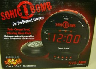 Extra Loud Vibrating Bedshaker Alarm Clock Wakes You Up