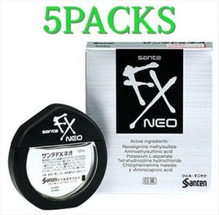  Neo Super Powerful Japanese Eye drops X 5 Packs powerful experience