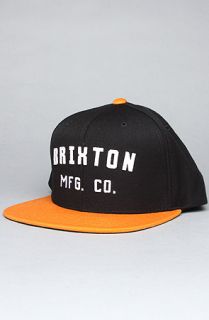 Brixton The Arden Hat in Black Orange