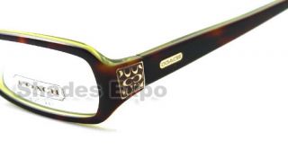 New Coach Eyeglass Kitty 2016 Olive Optical RX Tortoise