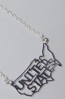 Kris Nations The United States Necklace in Silver