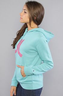 WeSC The Icon Hoody in Dusty Turquoise