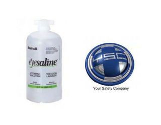  Sperian Sterile Saline Solution Eye Wash Refill 32oz Fendall #3200455