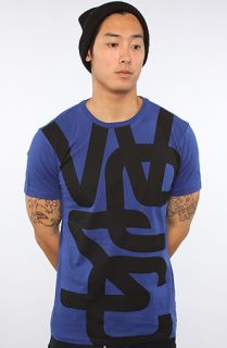 WeSC The Overlay Biggest Tee in Blueprint