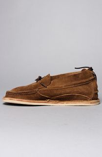 Oliberte The Mozam Shoe in Dark Brown Suede