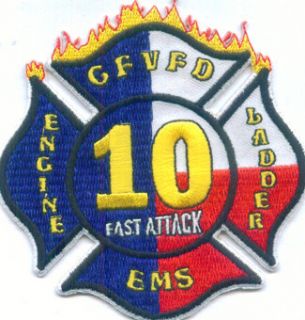 CY Fair TX Station 10 Fast Attack Fire Patch