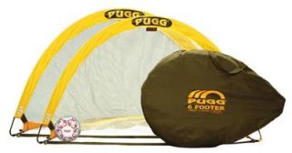 Pugg Portable Soccer Goals 6 Footers Pair w Bag New
