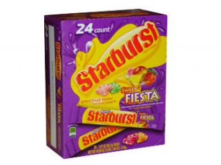 throat lozenges mint candies starburst sweet fiesta 24 ct box