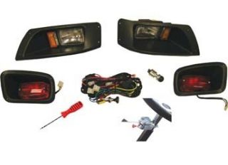 EZGO Golf Cart Complete Headlight Kit with Turn Signals
