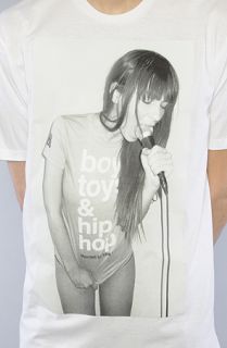 Married to the Mob The Mouthful Tee in White