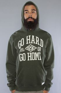 10 Deep The Old College Try Hoody in Hunter Green