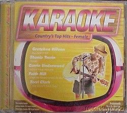  Top Hits Female Karaoke CD CD+G Twain Hill Gretchen Wilson Terri Clark