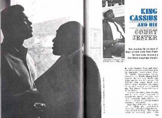 BOXING 1965 CASSIUS CLAY & STEPIN FETCHIT PICTORIAL COURT JESTER to