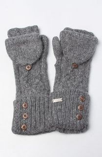 Coal The Lena Arm Warmer in Charcoal Concrete