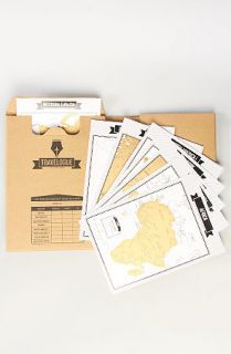 Luckies The Travelogue Travel Journalwith Scratchable Pages