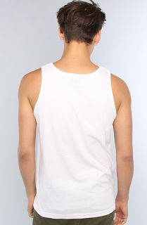 Dissizit The Slick City Tank in White