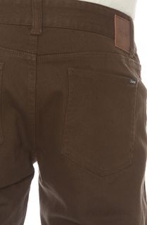 Brixton The Reserve Pants in Brown Concrete