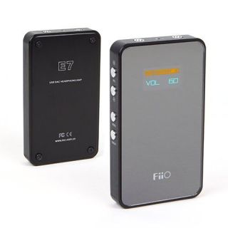 FiiO E7 FiiO E7 USB Rechargeable Portable Headphone Amplifier Amp DAC