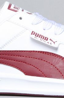 Puma The G Vilas L2 Sneaker in White Red