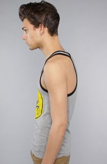 Dark Seas The Cutback Tank in Heather Grey Black