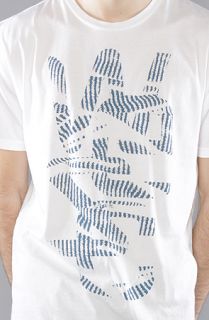 WeSC The Overlay Pattern Tee in White