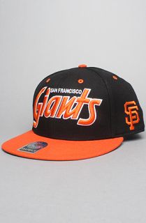 47 Brand Hats The Giants Retroscript MVP Cap in Black