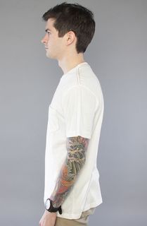 RVCA The PTC 2 Tee in Vintage White Concrete