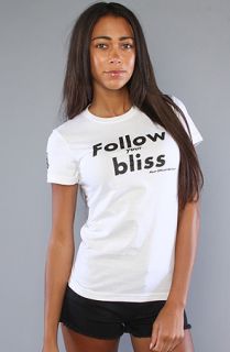Married to the Mob The Bliss Tee in White