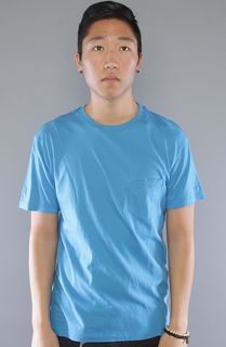 RVCA The PTC 2 Tee in Swedish Blue Concrete