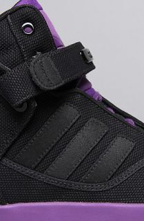 adidas The AR 20 Canvas Sneaker in Black Power Purple