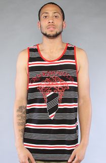 Crooks and Castles The Stripped Medusa Tank Top in Black  Karmaloop