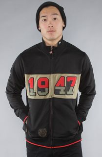 LRG The Luciano Track Jacket in Black
