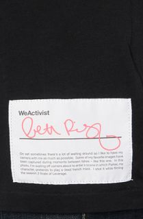 WeSC The Beth Riesgraf Tee in Black Concrete