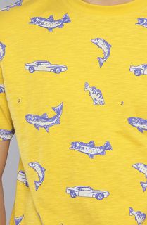 Under Two Flags The GTO Fish Tee in Bamboo