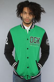 DGK The DGK Scholar Snap Up Fleece in Green