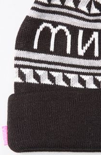 Mishka The Heatseeker Pom Beanie in Black