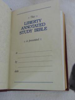 Jerry Falwell Liberty University Laymans Library Study Bible