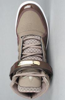 adidas The Adirise 20 Sneaker in Titan Grey and Espresso  Karmaloop