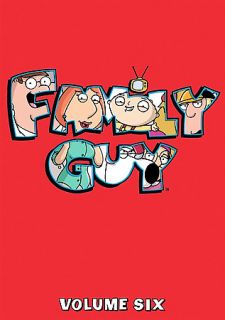 Family Guy Vol 6 DVD 2008 3 Disc Set Checkpoint Pan and Scan