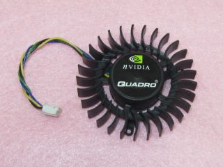 55mm NVIDIA Quadro Video Card Cooler Fan Replacement 39mm 4pin