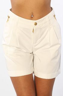 Mademoiselle Coco MCQ White Shorts Concrete