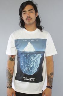 Primitive The Iceberg Tee in White Concrete